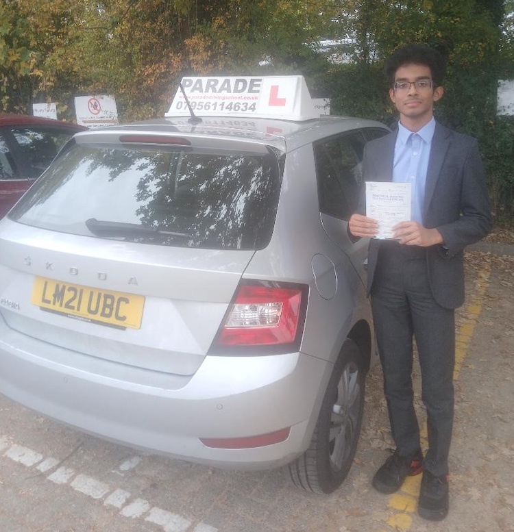 Kankanamge Don from Watford, customer review for Parade School of Motoring